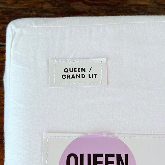 TOMMY HILFIGER Queen Cotton Performance Cooling Sheet Set 100% crisp cotton - Picture 4 of 4